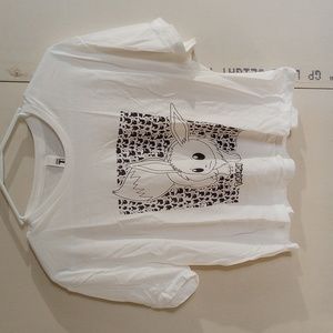 Pokemon Eevee Crop Tee Large